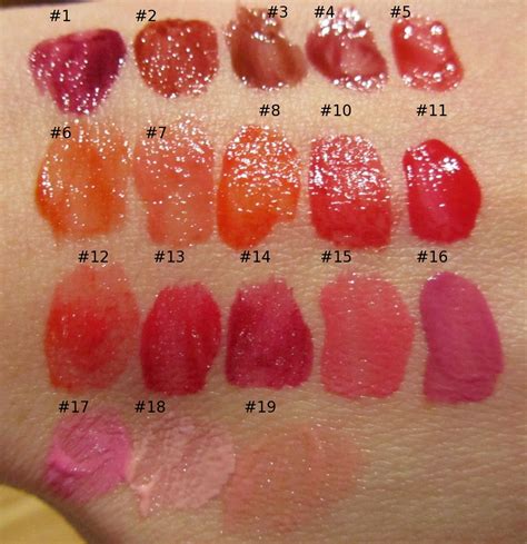 ysl glossy lip stain